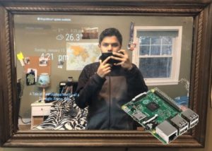 Raspberry Pi smart mirror