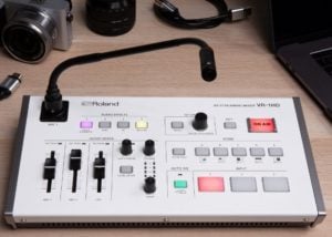 Roland VR-1HD professional camera mixing deck for streamers