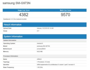 Samsung Galaxy S10