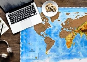 Scratch Off World Map