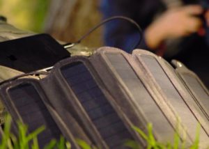 SolarCru rugged folding solar panel