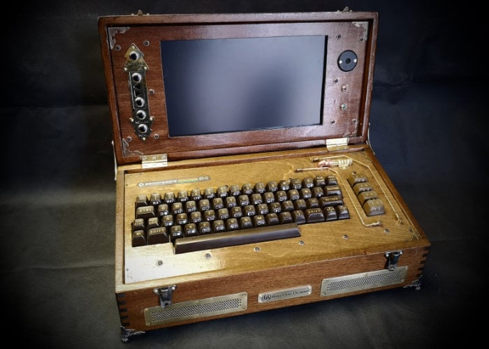 Steampunk Commodore 64 laptop