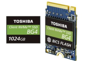 Toshiba 1TB Single Package PCIe Gen3 x4 SSD