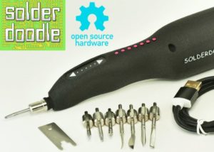 cordless USB soldering iron
