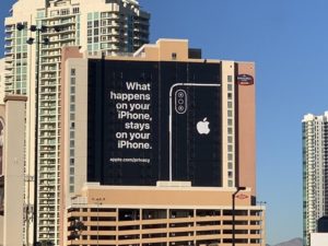 iPhone billboard