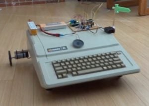 Apple IIe robot