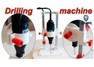 DIY 3D printed Dremel pedestal drill