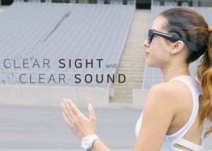 Ironpeak bone conduction headphones and NXT sport glasses