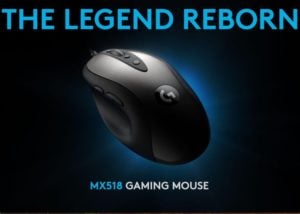 Logitech MX518 gaming mouse