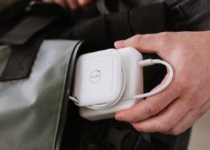Side Kick collapsible power supply cable tidy