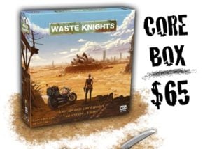 Waste Knights post-apocalyptic board game
