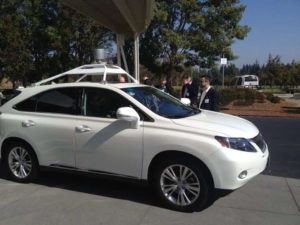 Apple self driving car