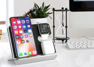 iComboStand Qi wireless dock