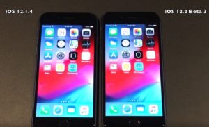 iOS 12.2 beta 3 vs iOS 12.1.4