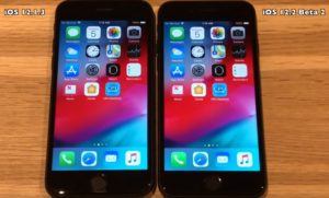 iOS 12.2 beta 2 vs iOS 12.1.3