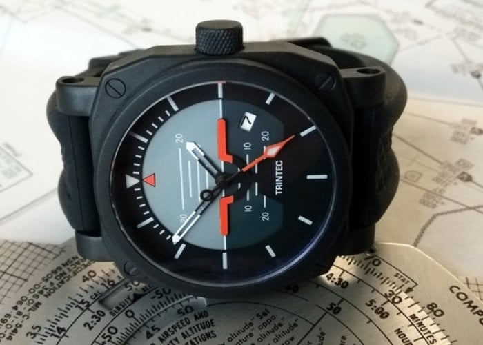 Automatic watches inspired by aircraft instruments