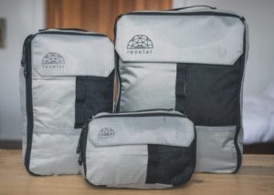 Cubepack luggage compression modules