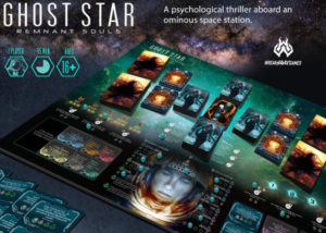 Ghost Star sci-fi horror solo board game