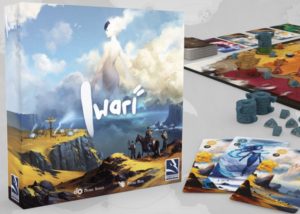 Iwari strategy board game