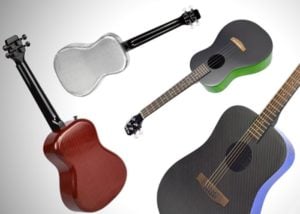 KLOS Carbon Fiber ukuleles and guitars