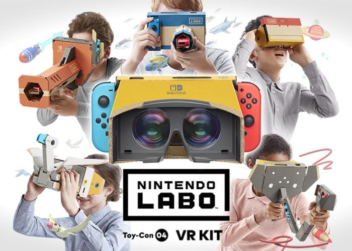 Switch VR Labo kits unveiled by Nintendo