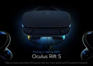 Oculus Rift S virtual reality headset