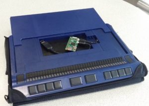Raspberry Pi braille keyboard and display