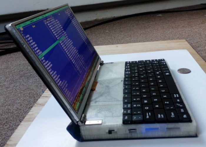 Spellbook Raspberry Pi mini laptop