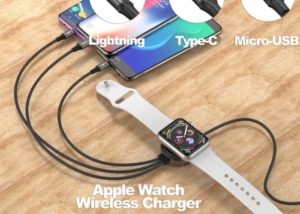 UFour multiple connection charging cable