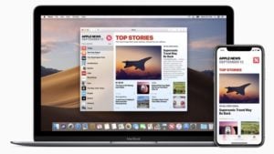 Apple News subscription