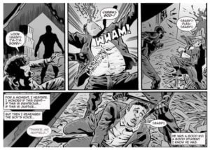 Cornrows urban fantasy comic book series