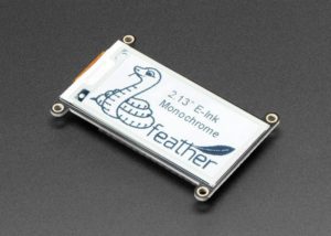 FeatherWing monochrome ePaper display