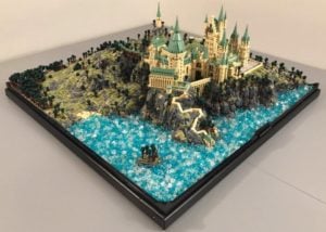 LEGO Hogwarts constructed from over 75,000 bricks