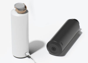 Luma self-cleaning water bottle