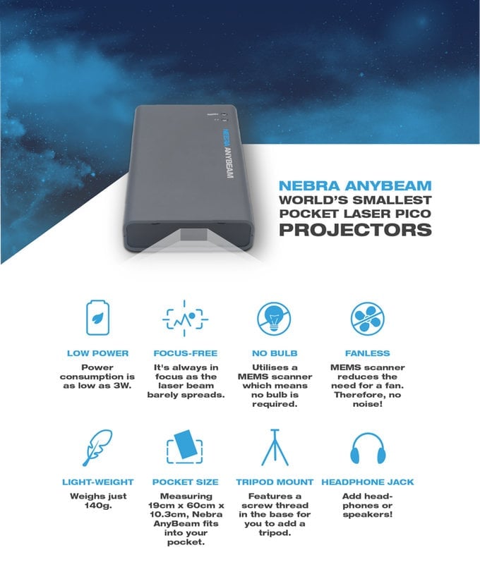 Pocket projector