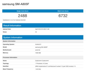 Samsung Galaxy A80