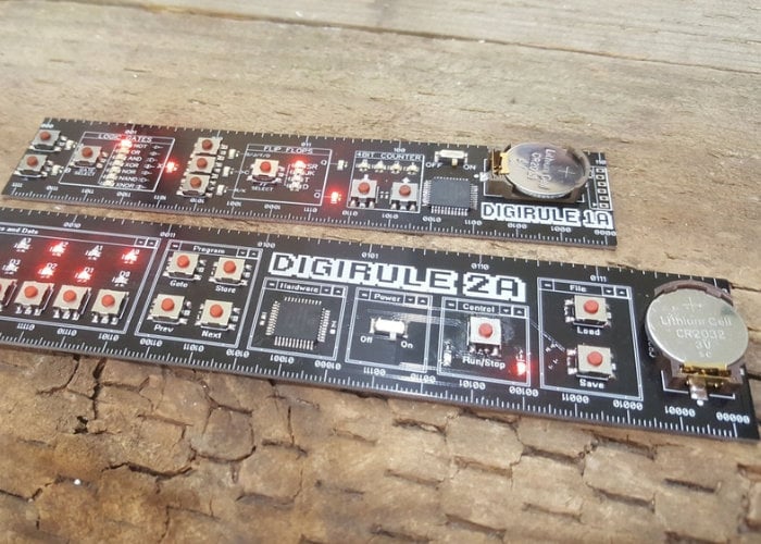 Digirule interactive binary rulers