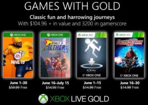 Free Xbox games with Gold for June 2019