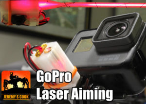GoPro laser targeting system