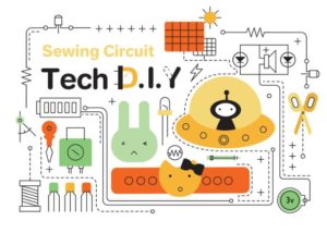 Learn electronics through sewing