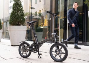 One electric folding bike