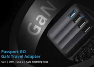 Passport GO versatile travel adapter
