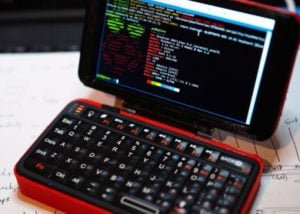 Raspberry Pi mini laptop