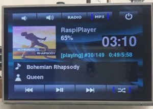 RaspiPlayer DIY Raspberry Pi MP3 player