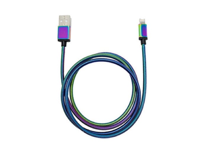 Tech2 MFI Metal Charge & Sync Lightning Cable