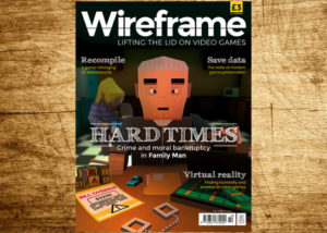Wireframe gaming magazine