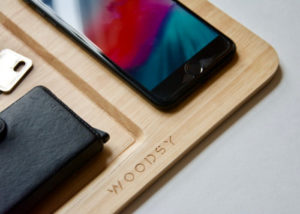 Woodsy 15W wireless charging pad