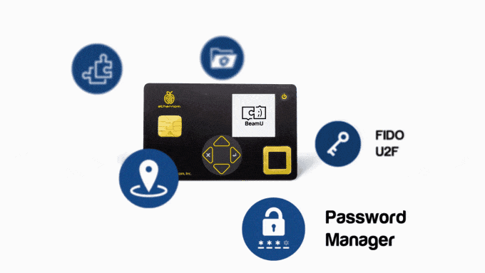 BeamU Biometric Password Storage Card Geeky Gadgets BeamU Biometric Password Storage Card Geeky Gadgets