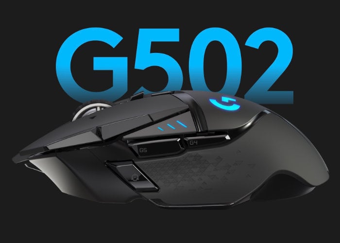 Logitech G502 Lightspeed wireless gaming mouse