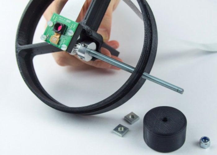 3D printed PiKon telescope